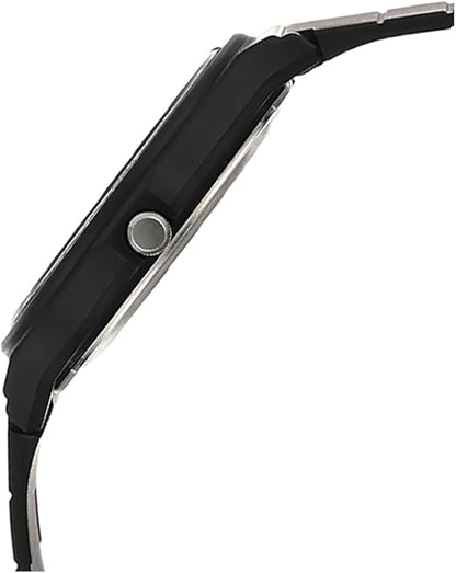 Casio MQ-24-7BLL Unisex Resin Strap Watch - Black/White