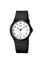 Casio MQ-24-7BLL Unisex Resin Strap Watch - Black/White