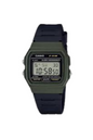 Casio F-91WM-3AEF Unisex Digital Resin Strap Watch - Dark Green