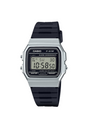 Casio F-91WM-7AEF Unisex Digital Resin Strap Watch - Silver