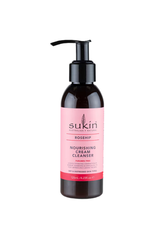Sukin Natural Rosehip Nourishing Cream Cleanser - 125ml